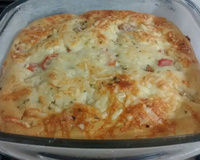 Torta salgada light rápida