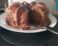 Bolo de micro-ondas de chocolate da Angélica