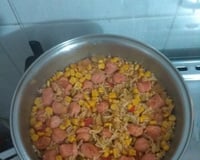 Arroz com linguiça