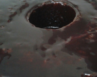 Bolo de banana e aveia