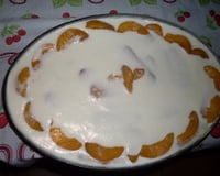 Pavê de pêssego simples