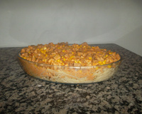 Macarrão com hambúrguer