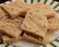 Cocada com leite condensado