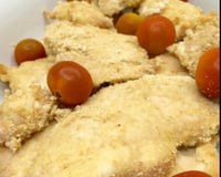 Filé de frango à milanesa sem fritura
