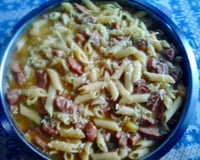 Espaguete ao molho de abóbora