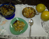 Doce de casca de laranja