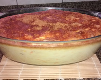 Souflé de frango com xuxu e cenoura