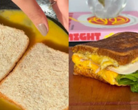 Em 5 minutos eu faço um sanduíche de ovo completo: desde que aprendi a receita, só faço assim!