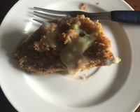 Bolo de limão integral e saudável