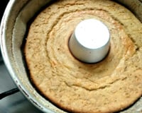 Bolo integral com iogurte e banana