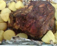 Pernil de porco assado