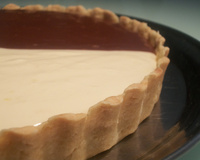 Torta de limão e chocolate