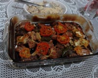 Costelinha de porco assada