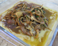 Filé mignon ao molho de shitake