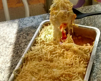 Macarrão ninho ao forno