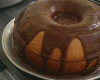 Calda de chocolate com creme de leite