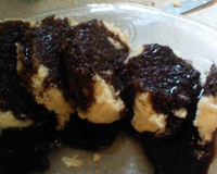 Bolo de baunilha na caneca