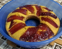 Bolo de fubá vegano - fica igualzinho ao normal