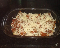 Polpetone assado e recheado