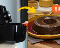 Estou obcecada por essa receita de pudim na airfryer: fácil, deliciosa e sempre dá certo!