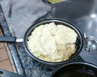 Bolinhos de batata recheados