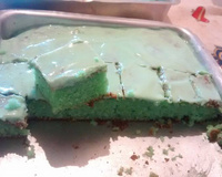 Bolo de gelatina de limão