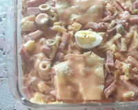 Macarronada de carne moída
