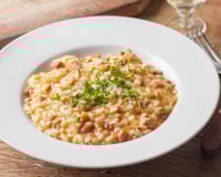 Risoto de bacon da Gil
