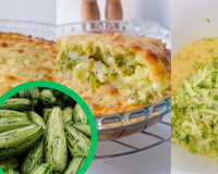 Torta de abobrinha lowcarb gratinada: receita fácil e com muito sabor