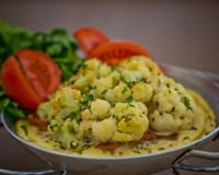 Couve-flor com frango