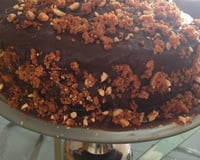 Bolo chocolate crocante