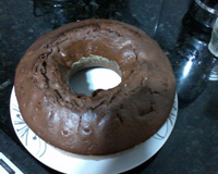 Bolo dueto - chocolate e café