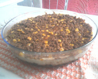 Achadinho de carne moída com purê