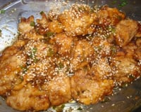 Frango ao molho de laranja chinês