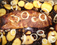 Costela de porco ao forno