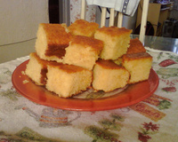 Bolo de laranja molhadinho