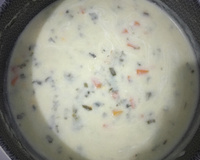 Sopa fit de frango com batata doce