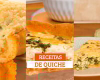 Quiche de alho poró