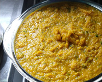 Purê de abóbora com frango fácil e delicioso