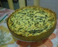 Quiche de ricota e espinafre