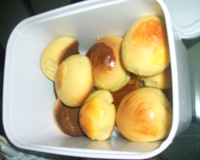 Pão de minuto com goiabada