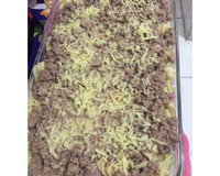 Macarrão com carne moída