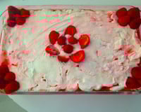 Pavê de morango fácil