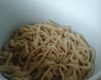 Massa de macarrão caseiro