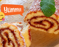 Rocambole de coco com goiabada é uma delícia perfeitamente cremosa que lembra bolo de rolo e é fácil de fazer!