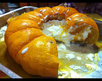 Moranga com creme de leite