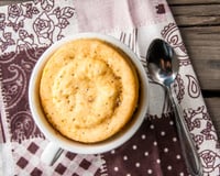 Pão de queijo de caneca