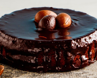 Bolo de páscoa (bolo trufado)