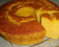 Bolo da lata do milho