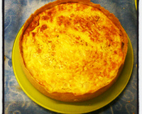 Quiche fácil de queijo e cebola
